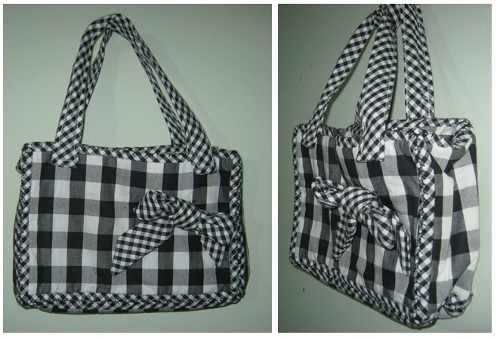 Bolsa Xadrezinha (NOVA)