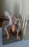 Boneco O Exorcista Regan Spider Walk Cena do filme onde a po