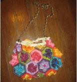 Hexagonal de Flores - Bolsa Nova